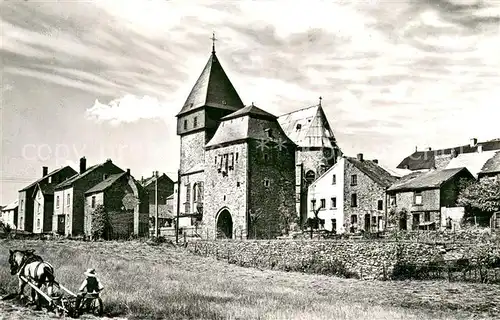 AK / Ansichtskarte Bastogne_Wallonie La Porte de Treves Eglise Saint Pierre Bastogne_Wallonie