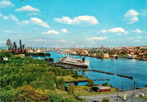 AK / Ansichtskarte Goeteborg Hamnen Hafen Hochseedampfer Goeteborg