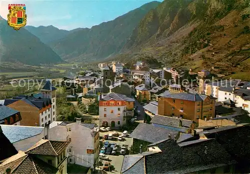 AK / Ansichtskarte Andorra_La_Vella Panorama Pyrenaeen Andorra_La_Vella