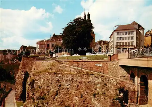 AK / Ansichtskarte Luxembourg_Luxemburg Promenade de la Corniche et entr?e des casemates Luxembourg Luxemburg