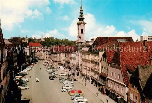 AK / Ansichtskarte Steyr_Enns_Oberoesterreich Hauptplatz Steyr_Enns