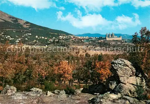 AK / Ansichtskarte El_Escorial Panoramica desde la casita de arriba El_Escorial