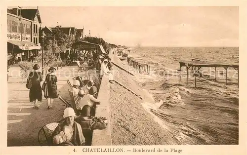 AK / Ansichtskarte Chatelaillon Plage Boulevard de la Plage Chatelaillon Plage