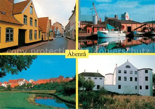 AK / Ansichtskarte Abenra Teilansichten Hafen Abenra