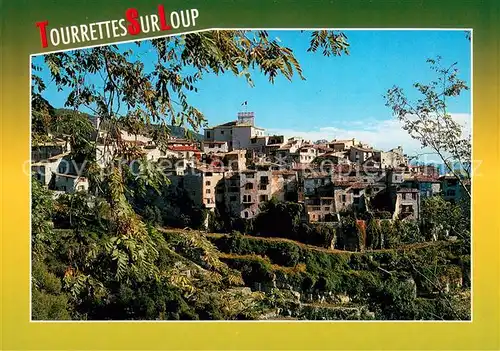 AK / Ansichtskarte Tourrettes_sur_Loup Vue generale Tourrettes_sur_Loup