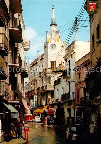 AK / Ansichtskarte Sitges Calle Parelladas Sitges