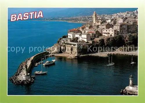 AK / Ansichtskarte Bastia La citadelle vue aerienne Bastia