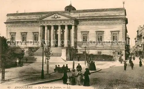 AK / Ansichtskarte Angouleme Le Palais de Justice Angouleme