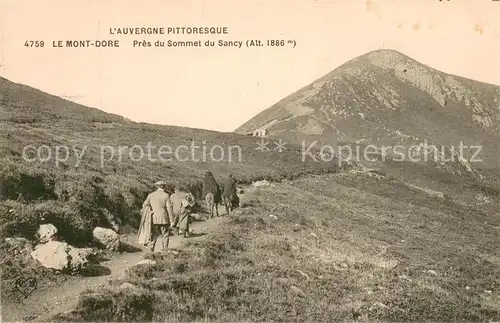 AK / Ansichtskarte Le_Mont Dore_Puy_de_Dome Paysage pres du sommet du Sancy Le_Mont Dore_Puy_de_Dome