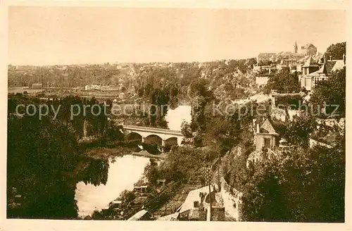 AK / Ansichtskarte Poitiers_Vienne Vallee du Clain Pont du chemin de fer Coteaux de la Tranchee Poitiers Vienne