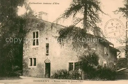 AK / Ansichtskarte Domremy la Pucelle_Vosges Maison natale de Jeanne d Arc Domremy la Pucelle_Vosges