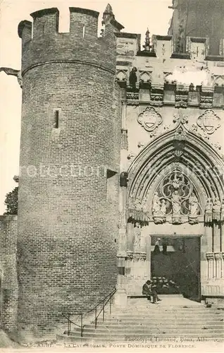 AK / Ansichtskarte Albi_Tarn Cathedrale Porte Dominique de Florence Albi_Tarn