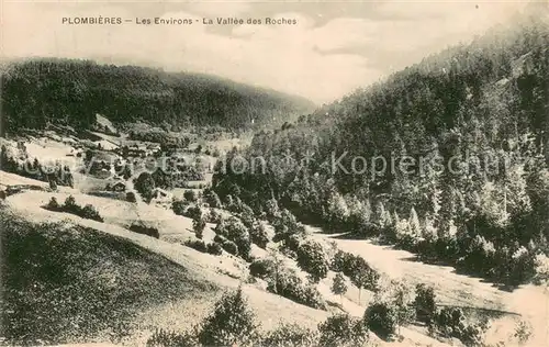 AK / Ansichtskarte Plombieres les Bains_Vosges Panorama Vallee des Roches Plombieres les Bains