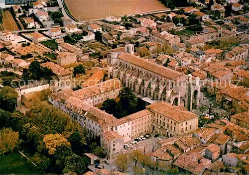 AK / Ansichtskarte Saint Maximin la Sainte Baume Basilique Royale Dominicaine vue aerienne Saint Maximin la Sainte Baume