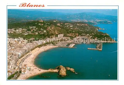 AK / Ansichtskarte Blanes Vista aerea Blanes