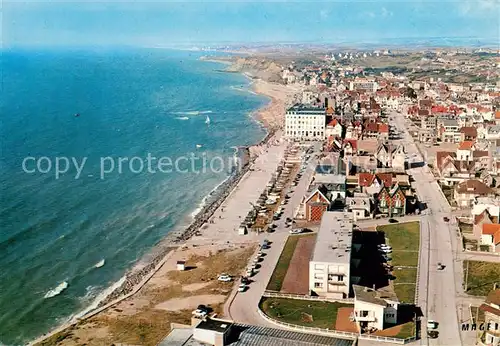 AK / Ansichtskarte Wimereux Vue generale aerienne Station climatique maritime Wimereux