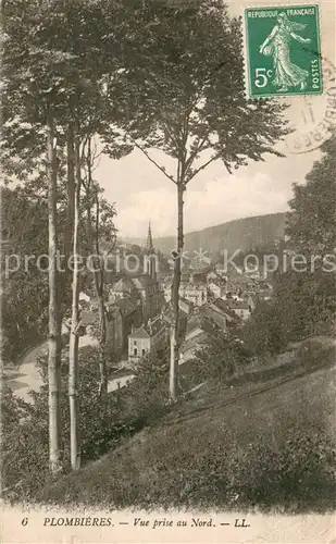 AK / Ansichtskarte Plombieres les Bains_Vosges Vue prise au nord Plombieres les Bains