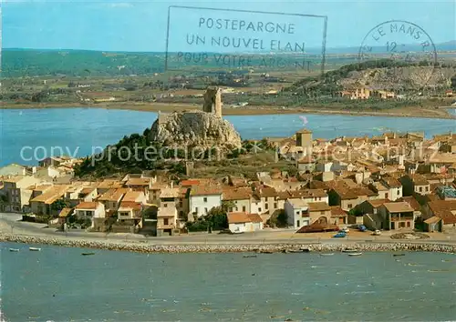 AK / Ansichtskarte Gruissan Tour Barberousse vue aerienne Gruissan