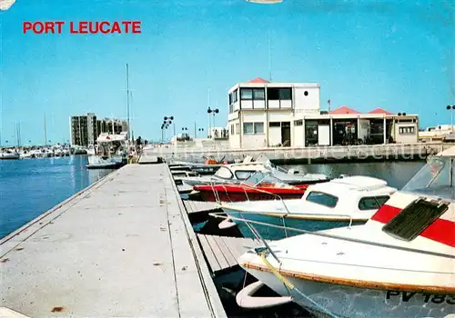 AK / Ansichtskarte Port_Leucate Vue partielle du port Port_Leucate