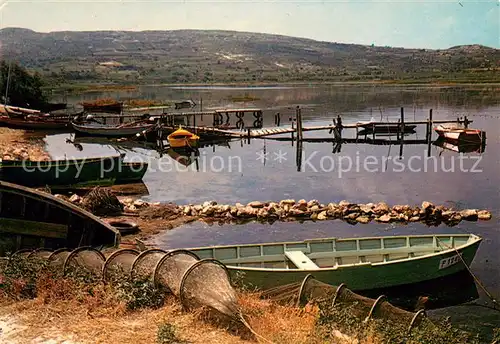 AK / Ansichtskarte Narbonne_Aude En flanant le long des etangs Coin des pecheurs Narbonne Aude