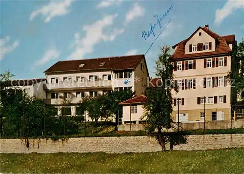 AK / Ansichtskarte Ebhausen Christl Erholungsheim Haus Sonnenblick Ebhausen