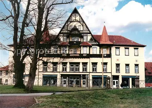 AK / Ansichtskarte Meiningen_Thueringen Hotel Saechsischer Hof Meiningen Thueringen