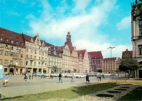 AK / Ansichtskarte Wroclaw Rynek Wroclaw