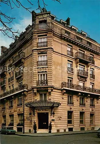 AK / Ansichtskarte Paris Hotel La Perouse Paris