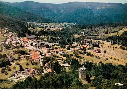 AK / Ansichtskarte Wangenbourg Engenthal Chateau vue aerienne Wangenbourg Engenthal