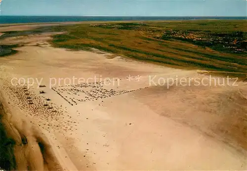 AK / Ansichtskarte St_Peter Ording Boehler Strand Fliegeraufnahme St_Peter Ording