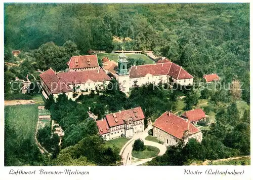 AK / Ansichtskarte Medingen_Bad_Bevensen Kloster Fliegeraufnahme Medingen_Bad_Bevensen