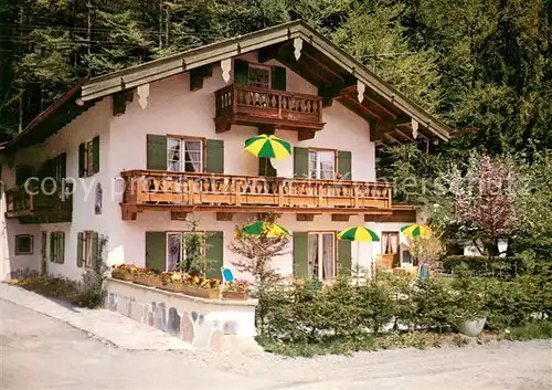 AK / Ansichtskarte Bad_Wiessee Haus St. Georg Gaestehaus Pension Bad_Wiessee