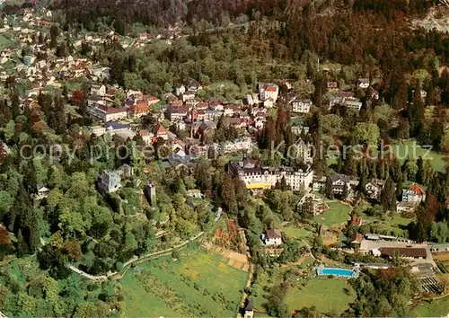 AK / Ansichtskarte Badenweiler Thermalkurort im Schwarzwald Fliegeraufnahme Badenweiler