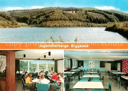 AK / Ansichtskarte Stade_Biggesee Jugendherberge Biggesee Stade Biggesee