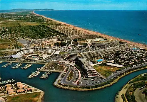 AK / Ansichtskarte Cap d_Agde Vue aerienne du Centre Helio marin Cap d_Agde