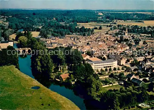 AK / Ansichtskarte Cloyes sur le Loir Vue generale aerienne Cloyes sur le Loir