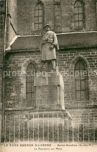 AK / Ansichtskarte Saint Goueno Monument aux Morts Saint Goueno