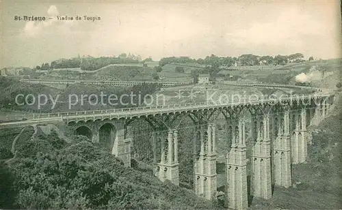 AK / Ansichtskarte Saint Brieuc_Cotes d_Armor Viaduc de Toupin Saint Brieuc_Cotes d