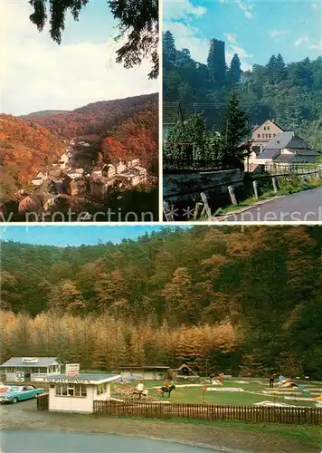 AK / Ansichtskarte Grenzau Panorama Hotel Grenzau Minigolfanlage Grenzau