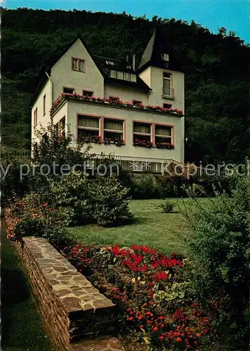 AK / Ansichtskarte Boppard_Rhein Stationshaus Kurhof des Kneipp Krankenhauses und Sanatoriums St Ursula Boppard Rhein