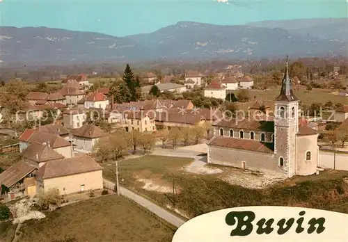 AK / Ansichtskarte Buvin Vue partielle avec l eglise vue aerienne 