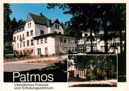 AK / Ansichtskarte Siegen_Westfalen Patmos Gmbh Christl Erholungszentrum der Dt Zeltmission Siegen_Westfalen