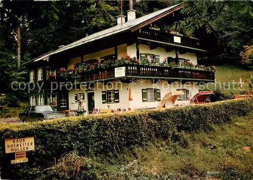 AK / Ansichtskarte Berchtesgaden Haus Hofreiter Mueller Berchtesgaden