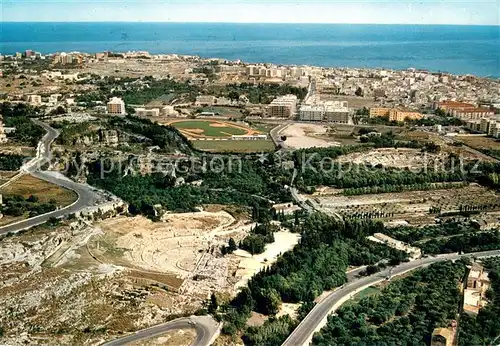 AK / Ansichtskarte Siracusa Zona archeologica Fliegeraufnahme  Siracusa