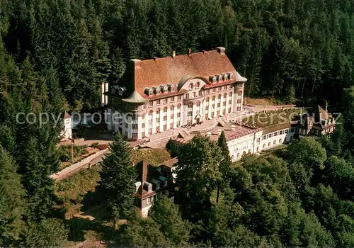 AK / Ansichtskarte Munster_Haut_Rhin_Elsass Maison de Sante Medicale et de Cure Vue aerienne Munster_Haut_Rhin_Elsass