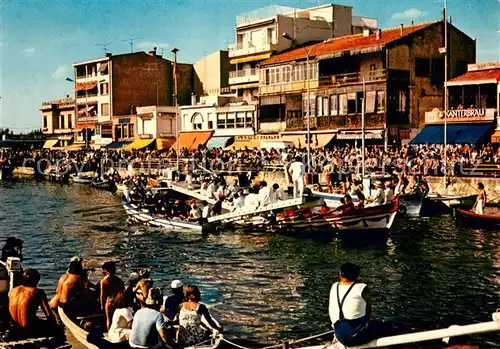 AK / Ansichtskarte Palavas les Flots_Herault Joutes sur le canal Palavas les Flots_Herault