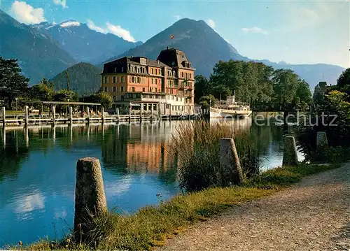 AK / Ansichtskarte Interlaken_BE Hotel du Lac Interlaken_BE