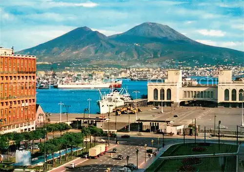 AK / Ansichtskarte Napoli_Neapel Stazione Marittima Napoli Neapel