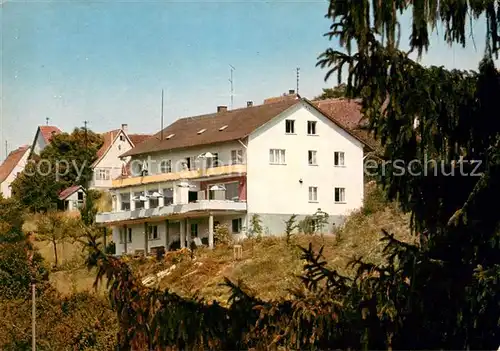 AK / Ansichtskarte Walddorf_Altensteig Gasthof Pension Sonnenberg Walddorf_Altensteig