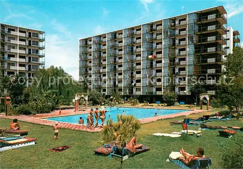 AK / Ansichtskarte Benalmadena_Costa Apartamentos Bonanza Piscina Benalmadena_Costa